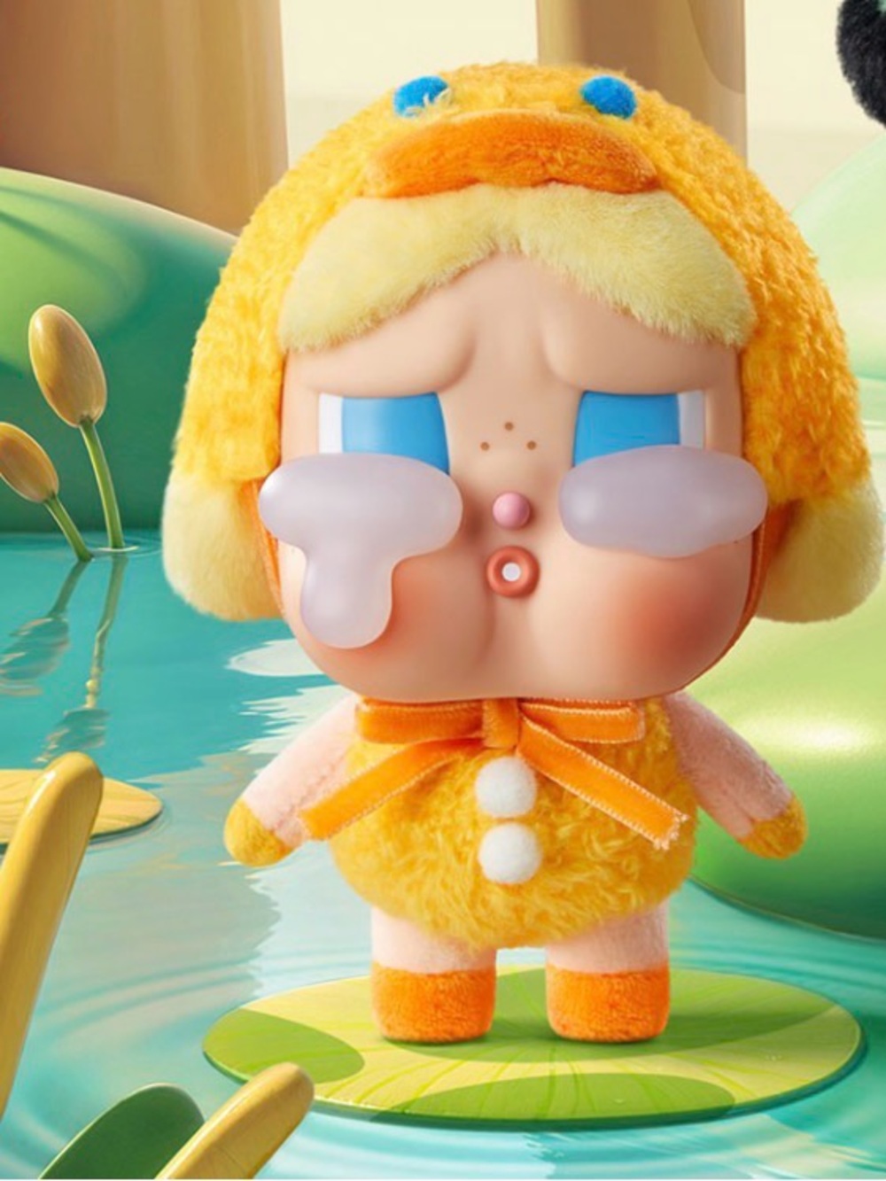 Popmart Crybaby DUCK YOU plush keychain Brand new in bag